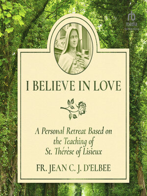cover image of I Believe in Love